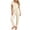 Beige, variant on Enjoytime Pajamas for Women Floral Print Round Neck Short Sleeve Ruffle 2 Piece Lounge Set Cute Soft Casual Sleepwear