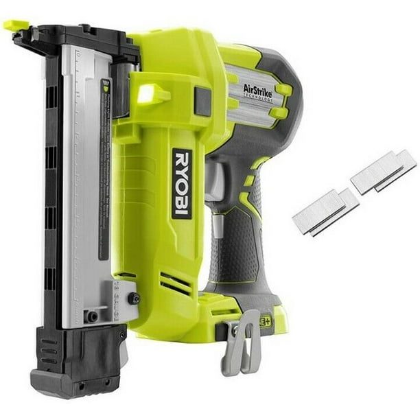 RYOBI Cordless Narrow Crown Stapler 18 Gauge 18 Volt Lithium Ion