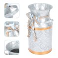 thumbnail image 2 of Shisuyan Metal Flower Buckets Iron Vase Assorted Color 1Pack 7.66x3.93x3.93 Inches, 2 of 8