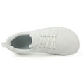 thumbnail image 5 of XIMIN Men's Mesh Wide Toe Barefoot Sneakers Fashion Lightweight Breathable Lace Up Walking Shoes Zero Drop for Gym Driving Office Minimalist Footwear, 5 of 8