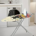 thumbnail image 2 of HELLHERO Ironing Board Cover Protector Black Cat Floral Iron Board Cover Applicable Standard Size 15x54 Inch Scorch Resistant(Only Covers), 2 of 5