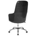 thumbnail image 2 of Albi Home and Office Upholstered High Back Chair in Beige Fabric, 2 of 4