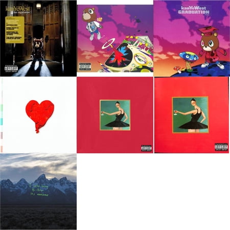 Late Registration & Graduation & Graduation & 808S & Heartbreak & My Beautiful Dark Twisted Fantasy & My Beautiful Dark Twisted Fantasy & Ye [CD Bundle]