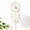 pink, variant on Crystal Suncatcher Hanging Prism Decor for Window, Decorative Crystal Ornament with Moon and Metal Accents for Home, Office, or Garden(Purple)