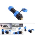 thumbnail image 5 of Conector de enchufe de plástico impermeable de 9 pines SP13 IP67 (9 pines), 5 of 5
