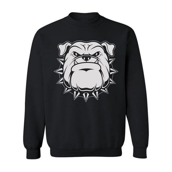 Fierce Bulldog. Sweatshirt Men -Image by Shutterstock, Male Medium