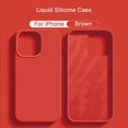 thumbnail image 3 of Original Liquid Silicone Case For iPhone 15 14 12 11 13 Pro Max Mini Luxury Shockproof Cover X XR XS 7 8 14 Plus SE Accessories, 3 of 5