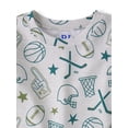thumbnail image 2 of The Children's Place Boys Short Sleeve Snug Fit Sports Print Cotton Pajamas, Sizes 4-16, 2 of 3
