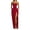 Red, variant on Women's Strapless Ruched Maxi Evening Gown, Corset‑Back Draped High‑Slit Formal Body‑con Long Prom Dress (Black,S)