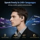 thumbnail image 2 of AI Language Translation Audífonos, Audífonos Traductores 3 en 1 en Tiempo Real para 144 Idiomas, Dispositivo Traductor Inalámbrico de Audífonos Bluetooth con Aplicación para iOS y Android, Ideal para Viajes, Regalos de Negocios, 2 of 7
