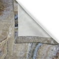 thumbnail image 3 of Ambesonne Marble Print Kitchen Curtains, Surreal Onyx Surface, 55"x45", Cinnamon Beige Tan, 3 of 3