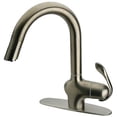 thumbnail image 1 of Single Handle kitchen Faucet with Pull-Out Spray, Polished Nickel, 1 of 1