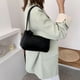thumbnail image 3 of Bolso Retro Para Axilas, Bolso De Mano Con Lazo Para Mujer, Bolso De Hombro De Cuero Pu seitruly AP006966-05, 3 of 5
