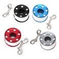 thumbnail image 4 of Eigraketly Carrete de buceo de 50m con forma de bocina, línea de alta visibilidad, rueda de alambre de aluminio, fuerte resistencia a la tracción, buzo Deportes acuáticos Azul Eigraketly OD024325-02, 4 of 6