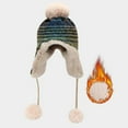 thumbnail image 2 of iHPH7 Russian Hat Fuzzy Hat Winter Accessories for Women Fleece Hat Winter Hats for Women Winter Hats for Women Cold Weather Trapper Hat Green One Size, 2 of 4
