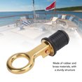 thumbnail image 4 of TWIST DESIGN SNAP HANDLE DRAIN PLUG MARINE RUBBER BRASS BOAT YACHT LIVELL, 4 of 8