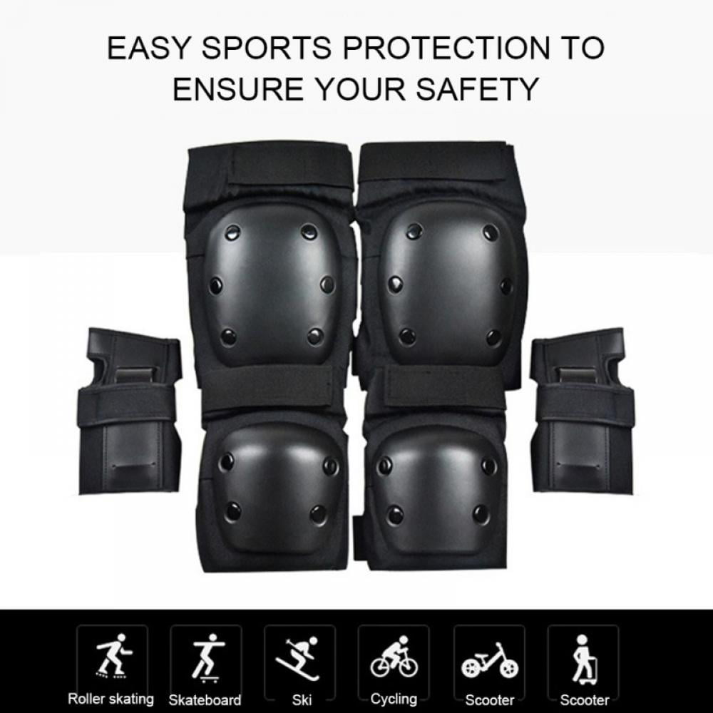 Details about   Unisex Knee Pads Elbow Pads Guard  For Cycling Paintball Equipment Riding Motion 