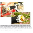 thumbnail image 3 of Wosthever 1 par de seguridad ciclismo bicicleta señal de giro manillar barra enchufe ajustable aleación de aluminio LED luz roja lámpara mango Ciclismo rojo Wosthever HW5340-03, 3 of 6