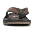 thumbnail image 2 of Sandalias tipo flip-flop Dr. Scholl's Donnar color marrón para hombre, talla 7, 2 of 8