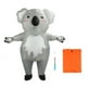 thumbnail image 1 of Disfraz inflable de Koala, disfraz inflable de Koala, ropa inflable completa, disfraz inflable de dibujos animados impulsado por el rendimiento, 1 of 8