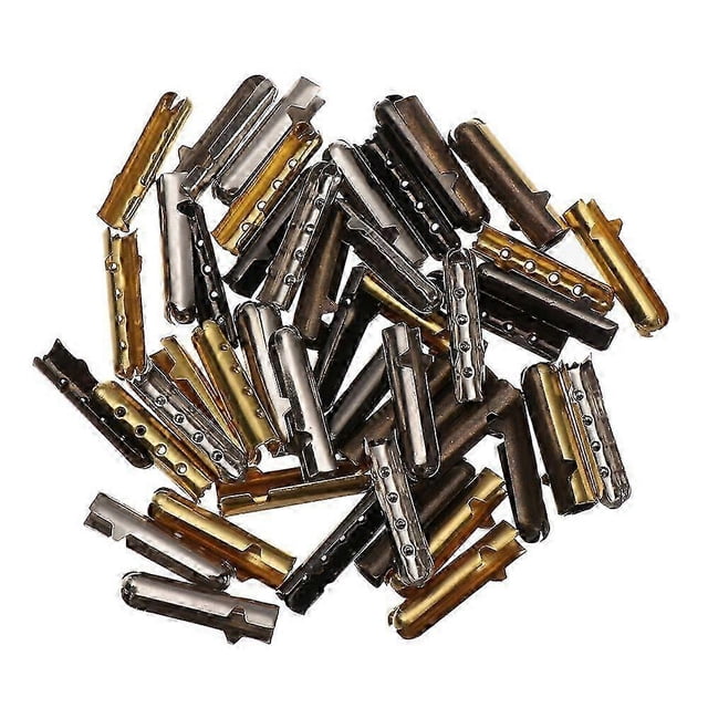 50Pcs Replacement Shoe Lace Head Professional Shoelaces Repair Ends Shoestrings Bullet Aglets Tip Shoes Accessories for Unisex