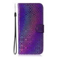 thumbnail image 2 of For Iphone 15 Colorful Magnetic Buckle Leather Phone Case(Purple), iPhone 13, 2 of 6