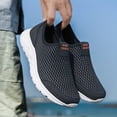 thumbnail image 2 of Men's Breathable Slip-On Footwear - Casual Outdoor Walking Shoes MD Sole, Round Toe Design &  with Perforated Upper /Comfortable Sneakers, 2 of 9