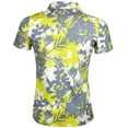 thumbnail image 2 of Ladies Aloha Cool-Stretch Golf Shirt (Yellow/Grey), 2 of 2