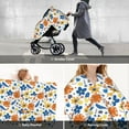 thumbnail image 7 of Honeii Flower print 2-in-1 baby car seat canopy doubles as a nursing cover, fitting both genders & measuring 39x27.5in, 7 of 7