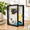 Matte Black-11 in x 14 in, variant on Distressed White 8 in x 10 in Wooden Shadow Box Frame Wall Mount Display Case