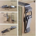 thumbnail image 3 of 4 Pieces Toggle Latch, Lever Latch Spring Latch Latch Stainless Steel Toggle for Tool Chest, Latch Lever, Drawer,, 3 of 5