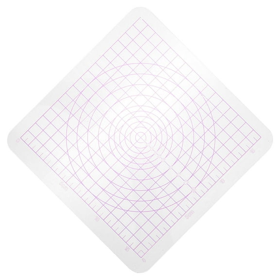 FONDOTIN Pottery Acrylic Rolling Board Transparent 1Pack