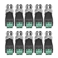 thumbnail image 2 of 10Pcs BNC Male Adapter DC Power Jack Plug 2 Screw Terminal Connector for CCTV Video Balun Camera, 2 of 7