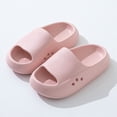 thumbnail image 2 of CAUYDY Kids Cloud Slides Girls Boys Slip On Slide Sandals Comfort Non-Slip Thick Sole Slippers Summer Shower Shoes Pool Beach Water Shoes(L101-Pink,1), 2 of 6