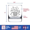 thumbnail image 4 of Bevvee Whiskey Rocks Glass 10.25 oz Plant Lady Plant Lover Gifts Glassware & Drinkware, 4 of 4