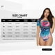 thumbnail image 5 of Fotbe Colorful Donut Body de Mujer con Cuello Redondo y Mangas Cortas, Sin Mangas Ajustado, Suave, Cómodo y Básico-Medium, 5 of 7