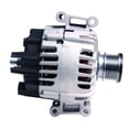 thumbnail image 3 of Alternator Compatible with 2012-2015 Mercedes-Benz C250 SLK250 1.8L Turbocharged L4 CW 6-Groove Clutch Pulley Valeo 439820 Mercedes-Benz 0009063000, 3 of 5