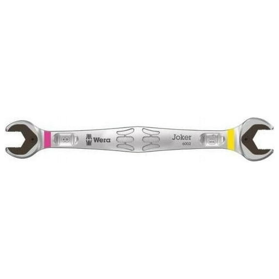 Wera 020259 Joker 6002 Double Open-ended Wrench, 8   10