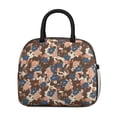thumbnail image 2 of Womens Pioneer Flower Floral Print Pattern Lunch Box for Work,Insulated Lunch Bag for Women,Loncheras Para Mujer,Leakproof Adult Lunch Bag for Work,Beach,Travel,Picnic,Camping, 2 of 6