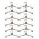 thumbnail image 1 of KAKOWELY 12 mini perchas para ropa de muñecas, vestidos y accesorios para el hogar., 1 of 5
