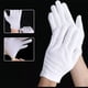 thumbnail image 5 of 20 Pares Guantes Blanco De Algodón Para Monedas, Joyería, 5 of 8