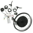 thumbnail image 2 of Front Drive Motor Wheel Kit, 20 Inch Front Drive Motor Wheel Kit Grooves Aluminum Alloy Wheel Ring  For Electric Scooter, 2 of 8