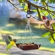 thumbnail image 4 of Comedero Colgante para Pájaros, de Cuero, para Atrapar Comida, Bandeja para Baño de Pájaros, Comederos para Pájaros para Decoración de Jardín Exterior y Trasero, Soporte para Comederos., 4 of 4