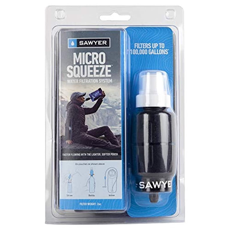 Sawyer Micro Squeeze Water Filter, 2oz Portable System photo 2