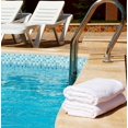 thumbnail image 2 of Pack 6 Cotton Bath Towels 22x44 Inch Super Absorbent  For Pool Spa, 2 of 10