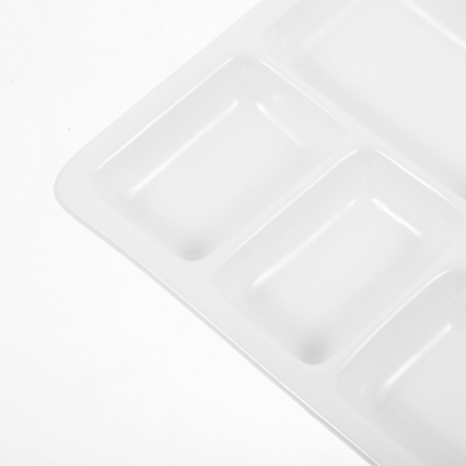 Ceramic Palette Watercolor Painting Pigment Tray Dish White Ceramics Child