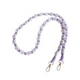thumbnail image 3 of Llavero con cordón Baoblaze para teléfono de macramé bohemio pulsera soporte para teléfono fiestas viajes Púrpura, 3 of 8