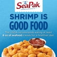 SeaPak Shrimp Poppers with Oven Crispy Breading, Seafood Snack, Regular, 20 oz (Frozen
