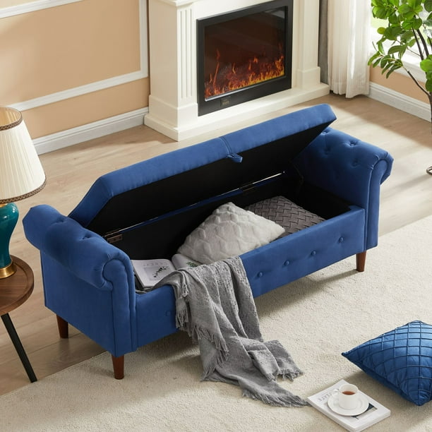 Backless sofa bench discount