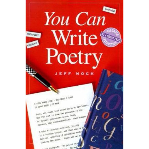Pre-Owned You Can Write Poetry (Paperback) 0898798256 9780898798258